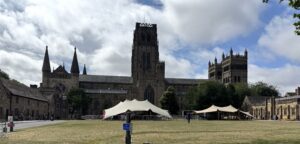 The Church of England Cathedral in Durham (UK)